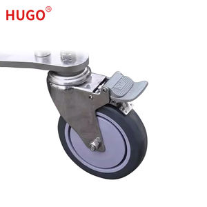 Mini apilador de acero inoxidable de 200kg, 100kg, 2M, apilador de rollos de elevación portátil extendido, semieléctrico - Product Image 6