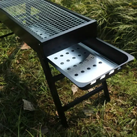 Barbecue pliant grill fumoir extérieur Barbecue pour la cuisson en plein air barbecue portable charbon de bois Camping Jardin