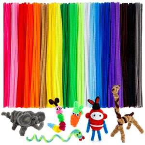 Limpiapipas de Chenilla Gruesos en Varios Colores para Manualidades y Decoraciones, Suministros Creativos para Artesanía - Product Image 5