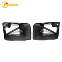 Couvre-prise d'air de pare-chocs avant G87 en fibre de carbone sèche pour BMW M2 G87, garniture de ventilation de pare-chocs, kits de carrosserie, accessoires extérieurs