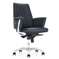 Meubles de bureau contemporains sur mesure de haute qualité pour les entreprises, chaise de bureau de direction moderne en cuir de luxe