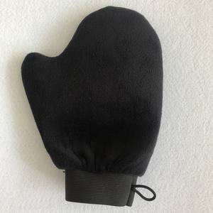 <span class=keywords><strong>Guante</strong></span> <span class=keywords><strong>autobronceador</strong></span> reutilizable con pulgar Impermeable Flocado suave Ideal para spa en casa y salón y playa para tomar el sol - Product Image 4