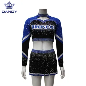 Custom cheerleader dance wear all star high school cheerleading uniforms