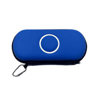 Étui de transport pour PSP2000, pochette rigide antichoc, boîte à fermeture éclair avec crochet, support de console de jeu, organisateur pour PSP 1000 2000 3000, sac de rangement