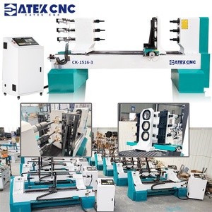 Máquina cortadora de árboles CNC precio que hace la máquina <span class=keywords><strong>torno</strong></span> de <span class=keywords><strong>madera</strong></span> <span class=keywords><strong>para</strong></span> <span class=keywords><strong>madera</strong></span> de gran diámetro - Product Image 4