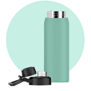 Custom 750ml Insulated Stainless Steel Outdoor Water Bottle Double Wall Direct Drinking Vacuum Portable <b>Large</b> Sports - Product Image 5