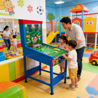 Distributeur automatique de monnaie à thème football amusant en acrylique, console de jeu de football interactive pour enfants ZENJET