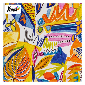 Tissu en rayonne texturé à effet slub, motif <span class=keywords><strong>sud</strong></span>-américain, respirant, confortable, divers imprimés, pour vêtements, vente en gros - Product Image 2