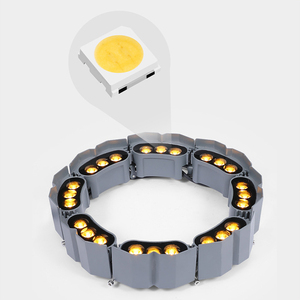 Lámpara <span class=keywords><strong>Solar</strong></span> de Jardín <span class=keywords><strong>con</strong></span> Anillo de Luz de 8x3W, <span class=keywords><strong>con</strong></span> Sensor de Luz, para Iluminación LED de Jardín Exterior - Product Image 5