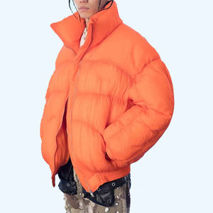 Fabrication LULUSEN manteau à bulles blanc couleur personnalisée LOGO vestes d'hiver pour hommes veste à bulles rembourrée en duvet de haute qualité - Product Image 2