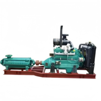Pompe centrifuge multi-étages horizontale haute pression résistante à l'usure pour l'alimentation des chaudières et l'eau des process chimiques