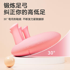 เครื่องนวดเท้าแบบพกพา Guepafsh Arch Trainer TPR สำหรับยิมนาสติก การดูแลสุขภาพ และอุปกรณ์ออกกำลังกายสำหรับผู้ใหญ่ - Product Image 4