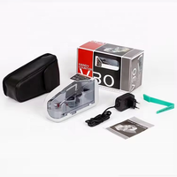 Huaen Comptoir de monnaie V-30 Cosdio Compteur d'argent portable Mini Machine de comptage de billets de banque Convient pour multi-devises