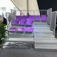 Système de gradins temporaires pour stades, tribunes extérieures pour événements sportifs, JY-715