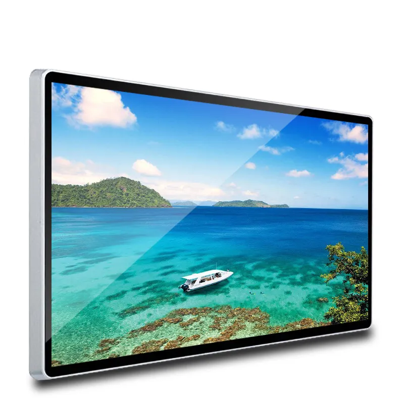 Рекламный плеер Емкостный сенсорный экран 32 43 49 55 дюймов внутренний цифровой вывески настенный ЖК-дисплей рекламы