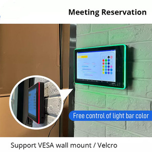 Tablet de Pared con Sistema Operativo Android 11, Anillos LED RGB, NFC, RFID, 4G LTE, Puerto LAN y PoE, Pantalla de 10.1 Pulgadas, para Reserva de Habitaciones - Product Image 5