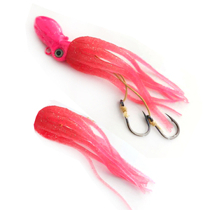 Falda de calamar Jigging Jig Head Hook señuelo de pesca cebo 100g-300g Kevlar Cable <span class=keywords><strong>SX</strong></span> interruptor para peces de agua salada carpa cauchos Tai lentos - Product Image 5
