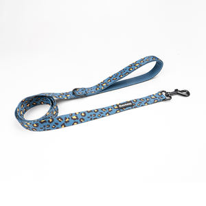 Hunde geschirr Weste Modischer Leoparden muster Dreieck riemen Gurtband für kleine mittelgroße Hunde - Product Image 4
