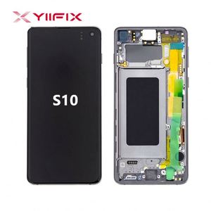 NUOVO Originale per Samsung S10 Schermo LCD Sostitutivo Display Touch per Telefoni Cellulari Service Pack - Product Image 1