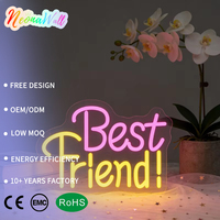 Letrero Luminoso LED de Acrílico Neonawall IP65 para Pared, Ideal para Hogar, Bar, Cafetería, Regalo de San Valentín