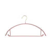 Cintre de maison de couleur claire durable IKNOW avec processus de trempage Nano Cintre de maison de conception rétro semi-circulaire classique