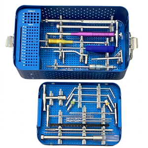 Juego de Instrumentos DHS y DCS para Cirugía de Trauma, Placa de Bloqueo Ortopédica e Instrumentos Manuales para Cirugía Ósea - Product Image 1