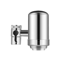 Purificateur d'eau de robinet de cuisine en acier inoxydable Calux 304 éliminant le filtre à charbon actif au chlore