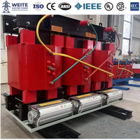 Kuru Tip Trafo SCB13 1000KVA 10KV 440V 400V 3 Faz 50 60Hz Epoksi Reçine Döküm Tamamen Alüminyum F H İzolasyonlu Dyn11 ISO9001