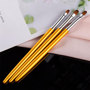 Wellflyer ชุดแปรงทาสีเล็บ3ชิ้นแบบทำมือชุดปากกาแปรงออกแบบเล็บอุปกรณ์แต่งจุดแปรงทำเล็บ - Product Image 3