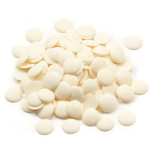 Wholesale Bulk Pure <strong>Cocoa</strong> White <strong>and</strong> Dark Chocolate Button Chips Solid Baking Ingredients - Product Image 4