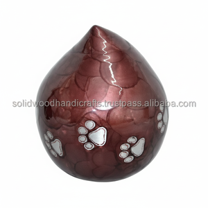 Urnas de cremación de mascotas de latón funerario respetuosas con el medio ambiente, urnas conmemorativas para mascotas para gatos y perros para cenizas, urnas personalizadas para mascotas al por mayor - Product Image 1