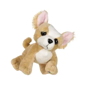 Brinquedo de pelúcia chihuahua, brinquedo de pelúcia personalizado, alta qualidade