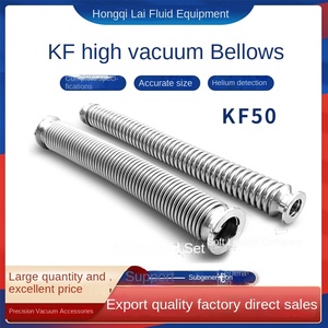 ISO KF Stainless Steel <strong>Vacuum</strong> Flexible <strong>Hose</strong> Coupling Fitting Corrugated Pipe <strong>Vacuum</strong> Flange Bellows <strong>Hose</strong> - Product Image 2