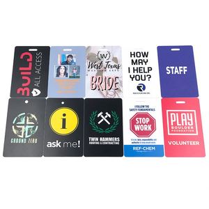 Tarjetas de Identificación de PVC con Logotipo Personalizado, Impresas a Todo Color, Credenciales de Plástico - Product Image 2