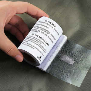 Kit de réparation de déchirure de patch gonflable auto-adhésif de réparation Flexible TPU Transparent étanche ruban de réparation de <span class=keywords><strong>piscine</strong></span> de tente - Product Image 3