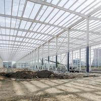 Hangar Portátil Prefabricado de Instalación Rápida, Almacén Modular de Acero, Cobertizo Metálico