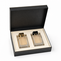 Boîte tiroir sans fenêtre pour flacon de parfum avec plateau à lavande pour emballage de flacon de parfum, personnalisable pour boutique