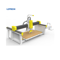 Máquina Cortadora de Piedra de 5 Ejes LDTECH 3620 de Alto Nivel para Corte de Granito