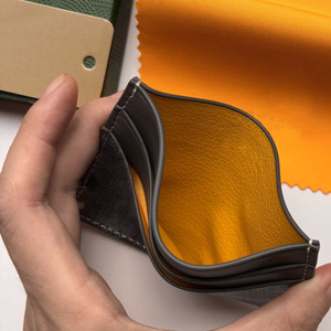 Mini Portefeuille <span class=keywords><strong>Porte</strong></span>-Cartes avec Boîte Cadeau pour Hommes et Jeunes Femmes, Pochette à Clés avec Compartiment pour Cartes de Crédit - Product Image 6