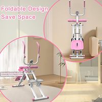 CZFIT Appareil de fitness vertical multifonction en métal, pliable, équipement de gym à domicile, rotation à 360 degrés, transmission intégrale