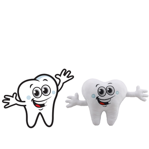 Özel Logo üreticisi peluş oyuncaklar doktor promosyon hediye diş yastık - Product Image 1