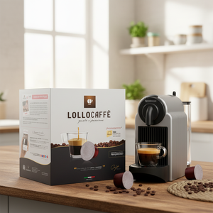 100 Capsule Compatibili Nespresso Lollo Miscela Oro 0,13g/Capsula Cialde di Caffè Premium e K-Cups - Product Image 3