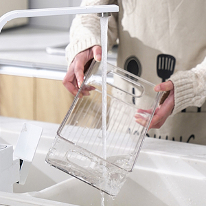 Caja de Almacenamiento para Refrigerador, Organizador de Cajones de Cocina de Plástico, Apta para Alimentos Congelados, PET Sellado, Gran Capacidad, Cajas Transparentes para Mantener la Frescura - Product Image 3