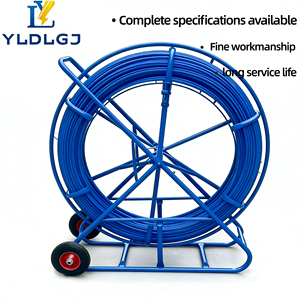 YILI OEM y CE, Tiracables <span class=keywords><strong>de</strong></span> Fibra <span class=keywords><strong>de</strong></span> Vidrio <span class=keywords><strong>de</strong></span> Alta Resistencia <span class=keywords><strong>de</strong></span> 8mm*150m, <span class=keywords><strong>Cinta</strong></span> Flexible para Pasar Cables en Ductos, Herramienta Duradera para Instalar Cables Eléctricos - Product Image 4