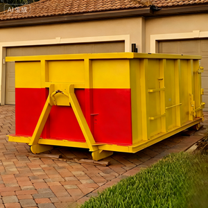 Poubelle à crochets toutes scènes: personnalisable, empilable, coutures résistantes aux fuites, facile à nettoyer et manipule les déchets de routine - Product Image 2