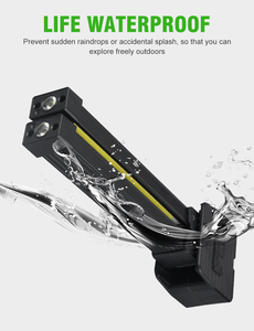 Lampe de travail multifonctionnelle à LED à 180 degrés, lampe de gym pliable, lumière de travail magnétique puissante pour la réparation automobile, logo personnalisé gratuit - Product Image 6