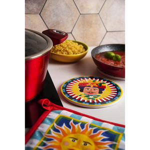 Sottopentola Excelsa Sicilian Rhapsody in Ceramica 16x1x16 Cm Multicolore - Product Image 3