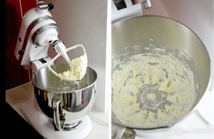 K45b Kit Chen Aid Gecoate Platte Klopper Compatibel Met 4.5-Qt <span class=keywords><strong>Mixer</strong></span> Kom Kantelkop Standaard Peddelbevestiging K45 K45ss Ksm75 Ksm90 - Product Image 5