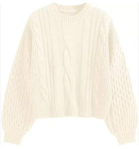 Maglione <span class=keywords><strong>donna</strong></span> personalizzato manica lunga Jacquard maglieria da <span class=keywords><strong>donna</strong></span> Pullover vestiti in <span class=keywords><strong>maglia</strong></span> invernale maglione lavorato a <span class=keywords><strong>maglia</strong></span> <span class=keywords><strong>donna</strong></span> - Product Image 6