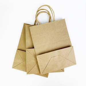 En Oferta, Bolsas de Papel Kraft para Envasado de Alimentos y Frutas, Color Marrón, Resistentes al Agua, Ecológicas, Impresión OEM de Guangdong, Venta al Por Mayor, Personalizables - Product Image 1